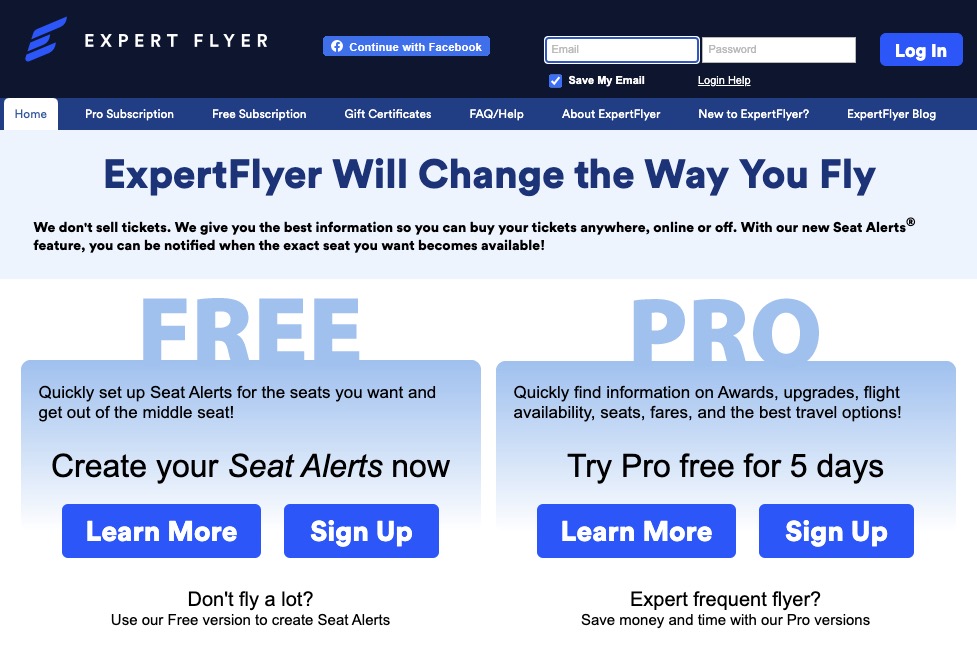 ExpertFlyer